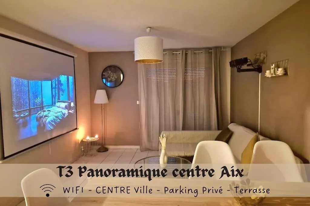 T3 Panoramique Centre Aix En Provence Apartment Aix-en-Provence